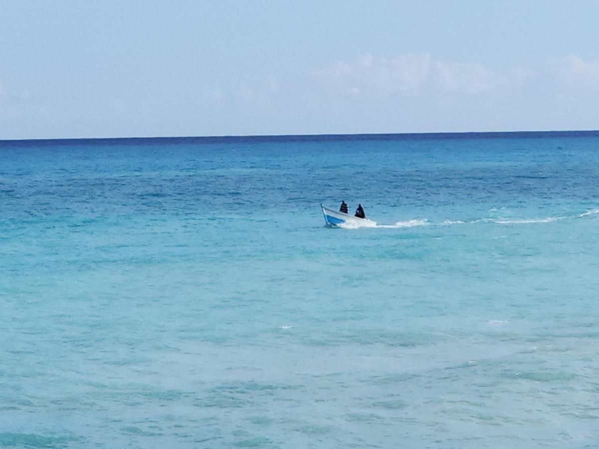 Beachfront Apartment, Quiet 4 Beds, 1 Bath, Ac, Wi-Fi, Hot Water, In Paraiso Near Los Patos المظهر الخارجي الصورة